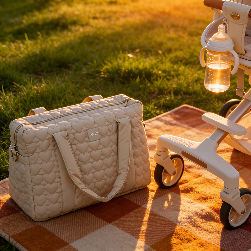 Heart Quilted Bag - Image 4