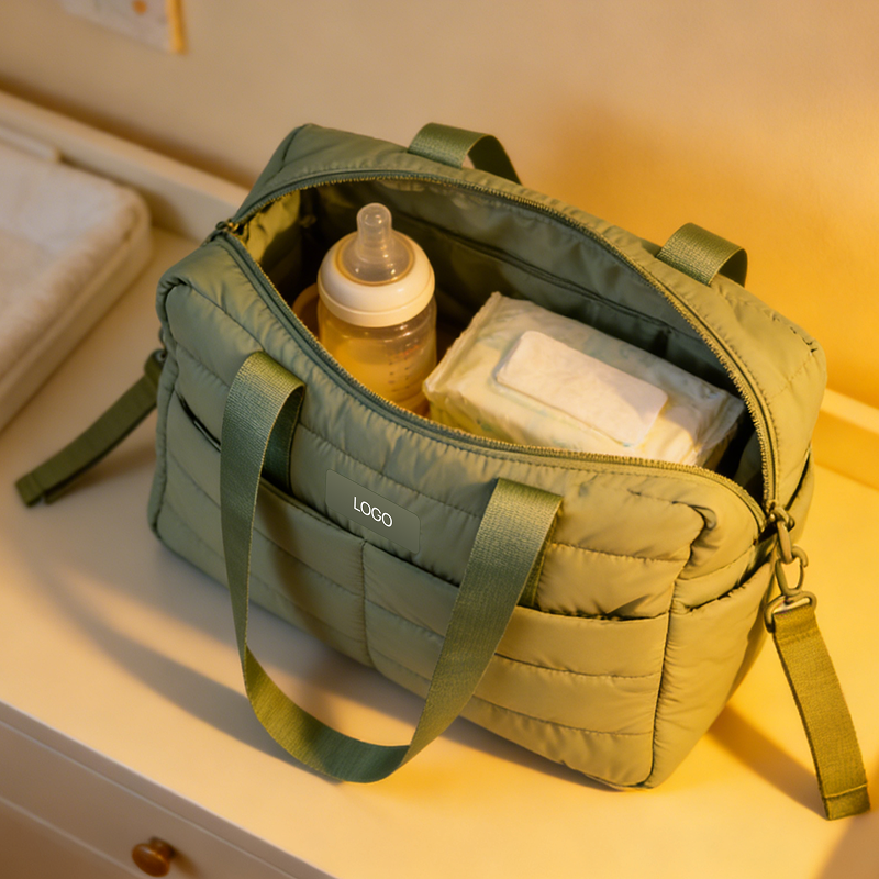 Quilted Shoulder Bag - Image 5